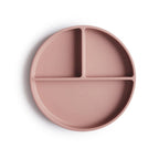 Mushie podijeljeni silikonski tanjir - Blush
