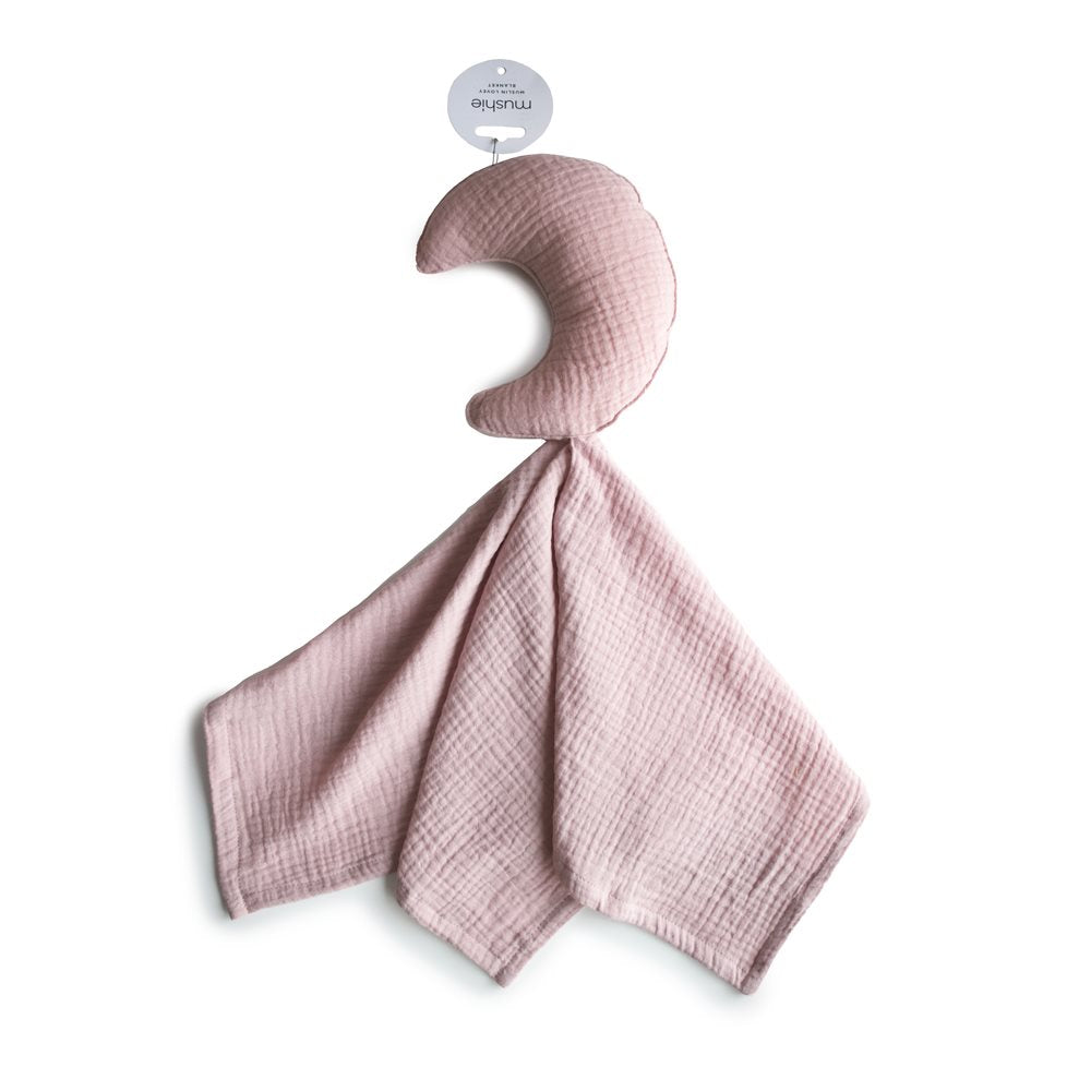 Mushie Lovey ćebe - Mjesec - Roze
